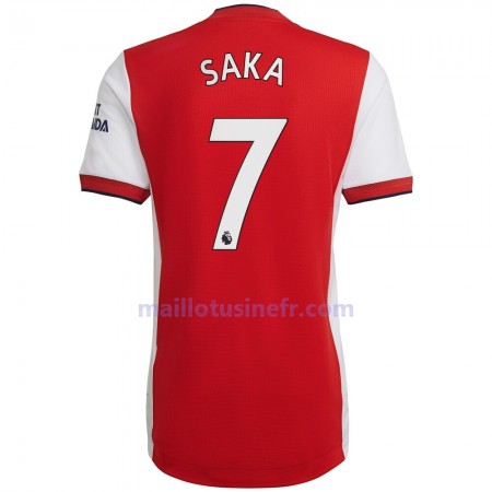 Maillot de Foot Arsenal Bukayo Saka 7 Domicile 2021-22